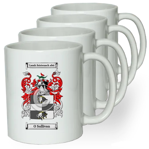 O Sullivan Coffee mugs (set of four)